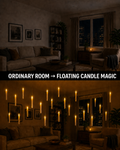 Floating Magic Candles + Wand — 24-Piece Set