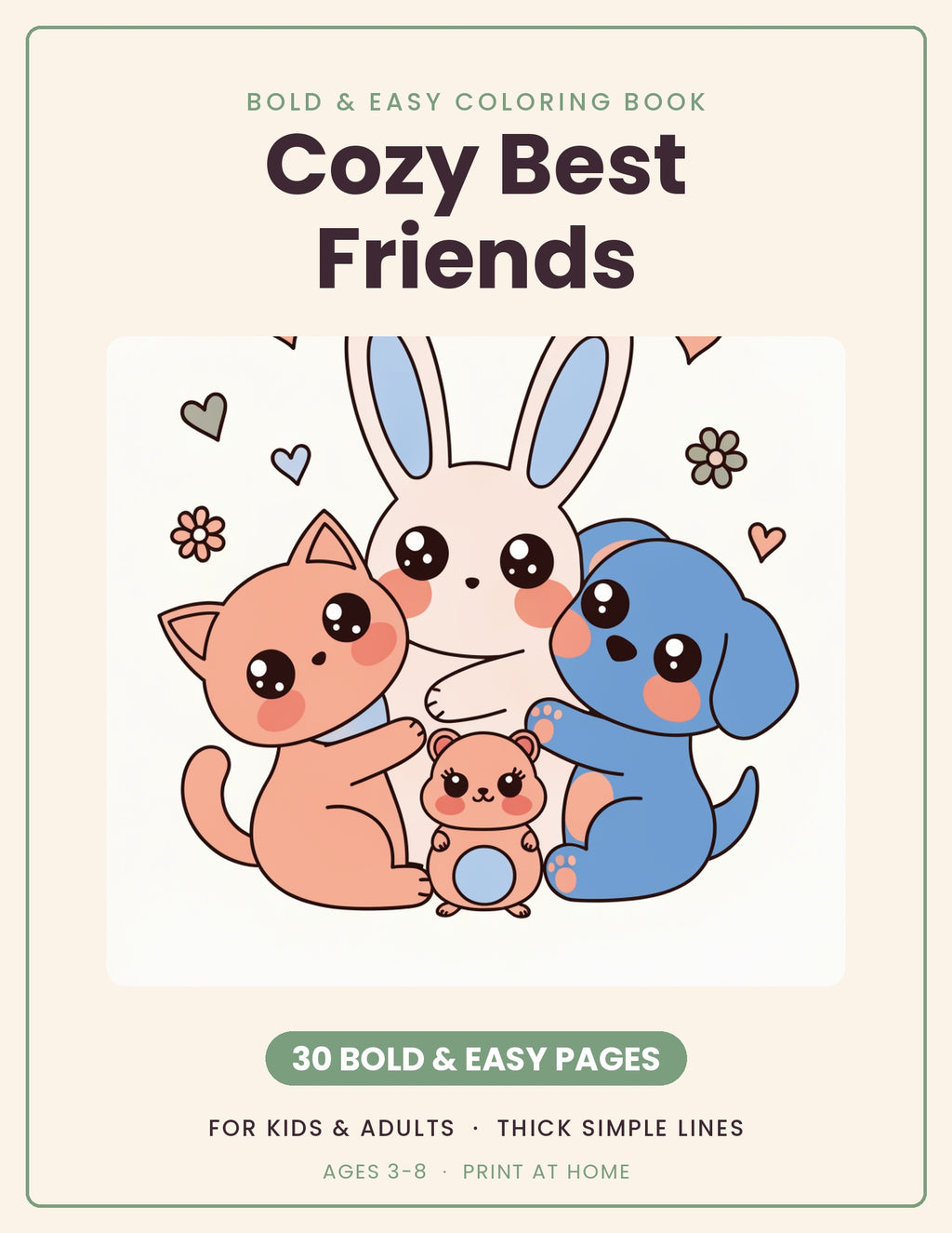 Cozy Best Friends book cover
