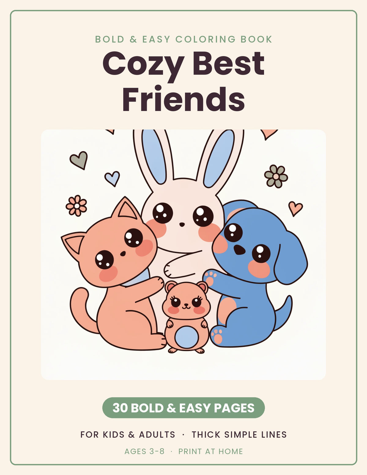 Cozy Best Friends book cover